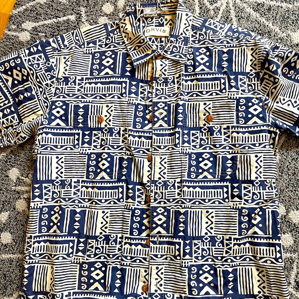 Vintage Orvis Men's casual shirt